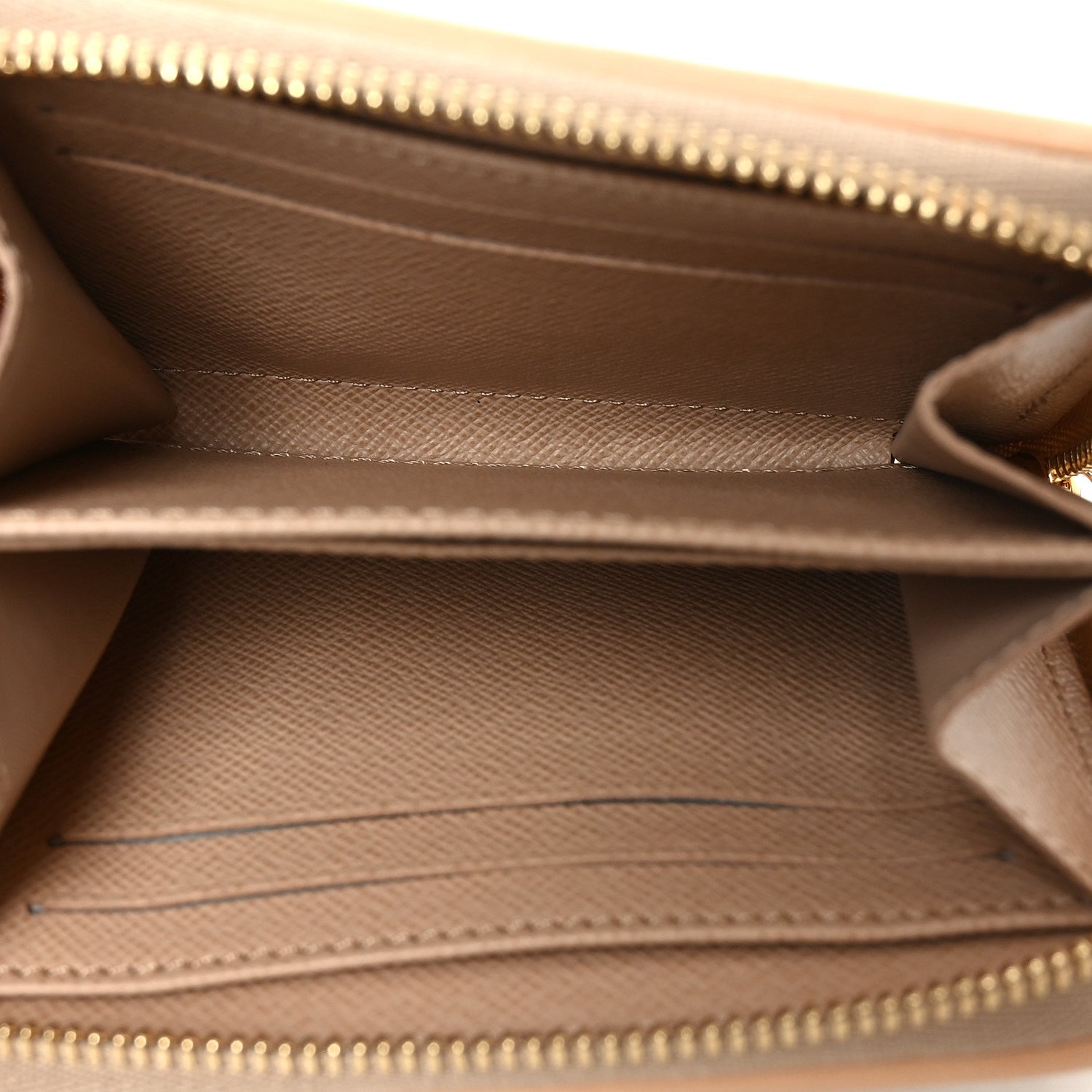 Louis Vuitton Hollographic Monoglam Zippy Coin Purse Wallet Beige 5 of 6