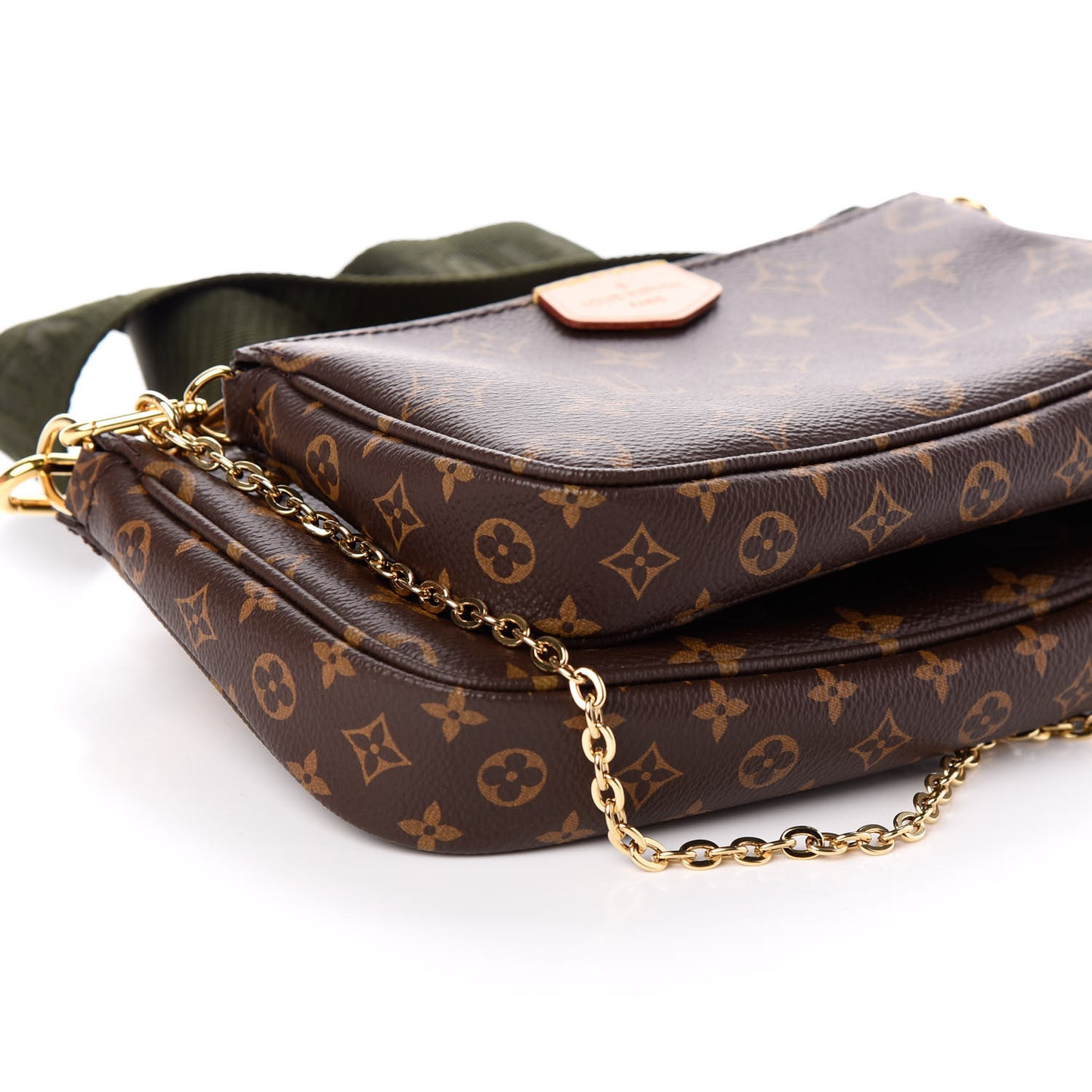 Monogram Multi Pochette Accessories Kaki