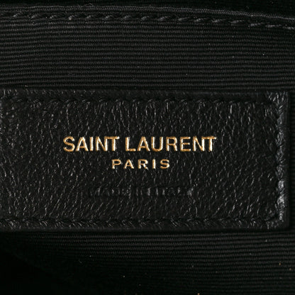 Saint Laurent Calfskin Matelasse Monogram Lou Camera Bag Cinnamon 6 of 12