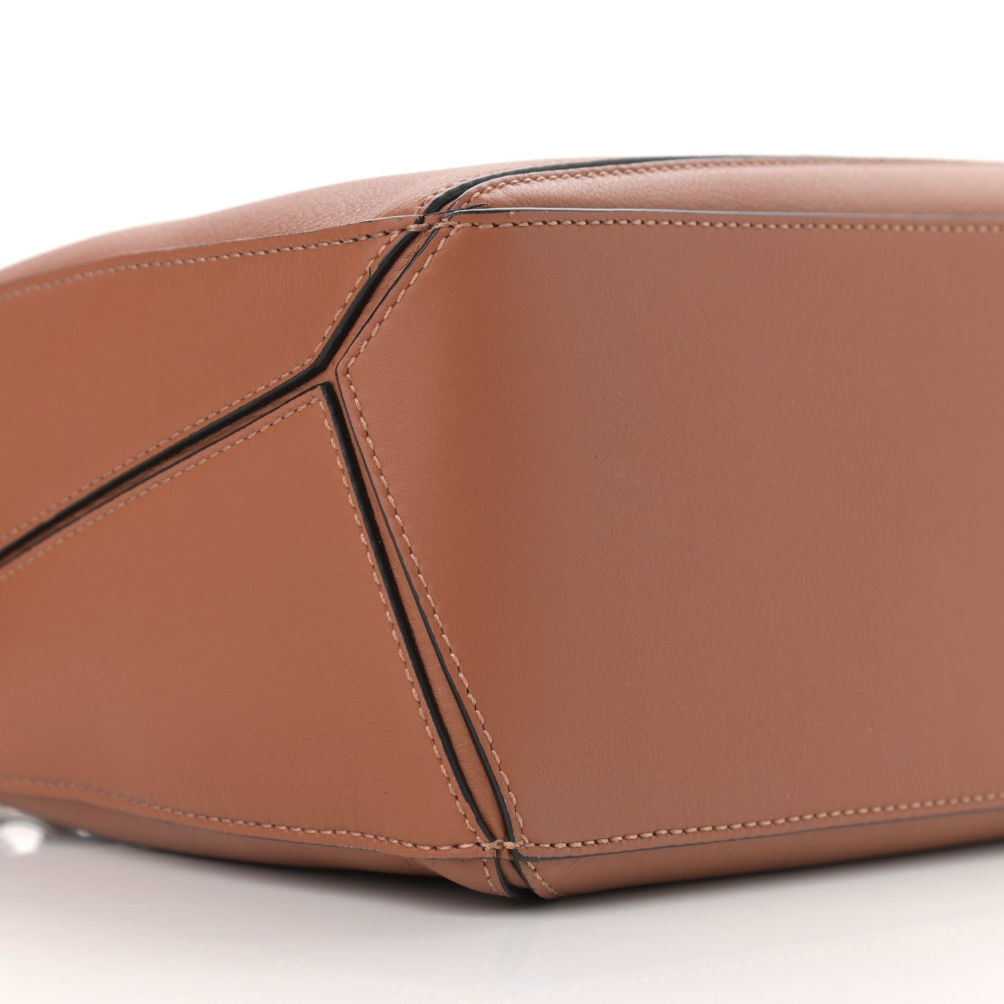 Calfskin Small Puzzle Bag Tan