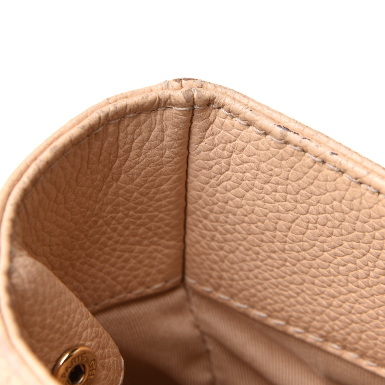 Chanel Calfskin Cerf Executive Shopper Tote Beige 11 of 14