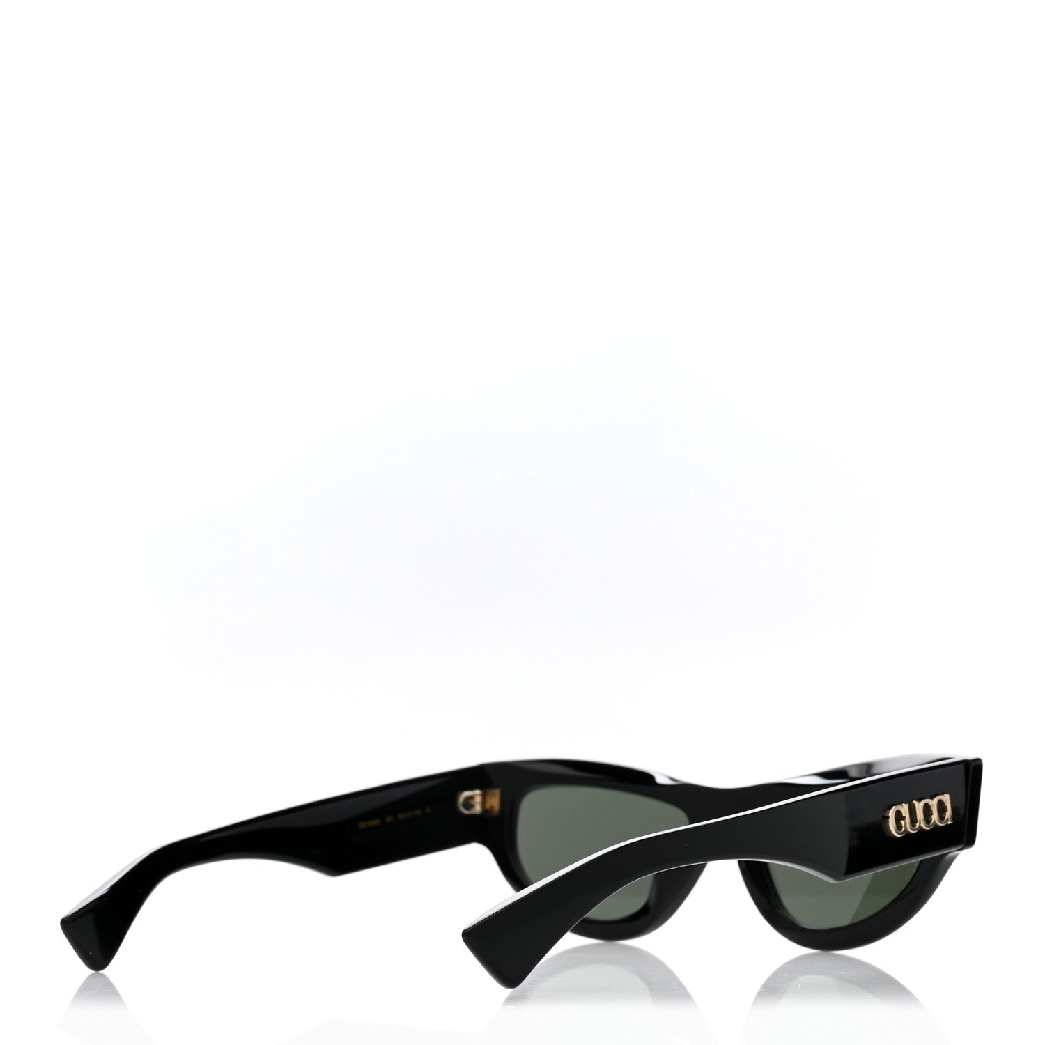 Gucci Acetate Miami Cat Eye Sunglasses GG1834S Black 4 of 8
