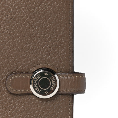 Hermes Togo Dogon Duo Wallet Etoupe 5 of 5