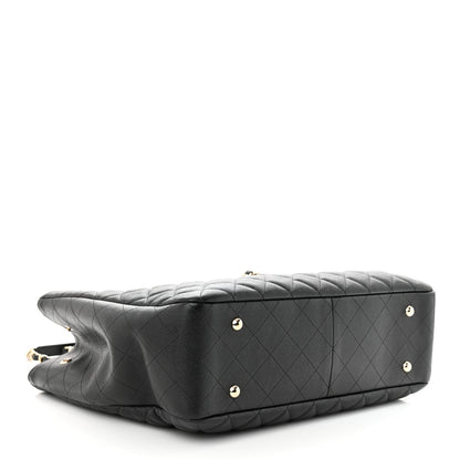 Chanel Caviar Quilted Large Shopping Tote Black 4 of 10