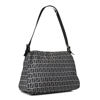 Fendi Zucchino Mama Baguette Navy 6 of 17