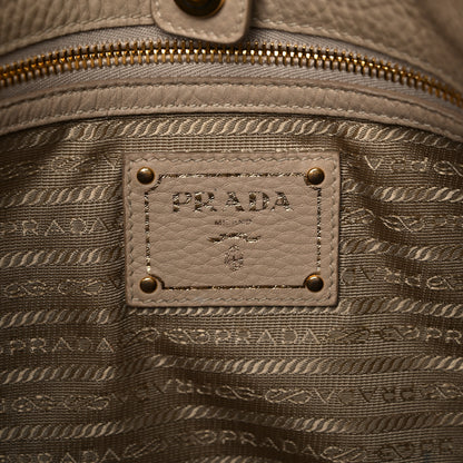 Prada Vitello Daino Side Pocket Hobo Sabbia 5 of 26