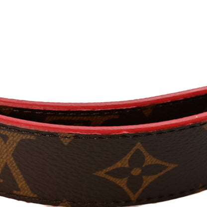 Louis Vuitton Monogram 30mm LV Initiales Reversible Belt 80 32 Coquelicot 8 of 10