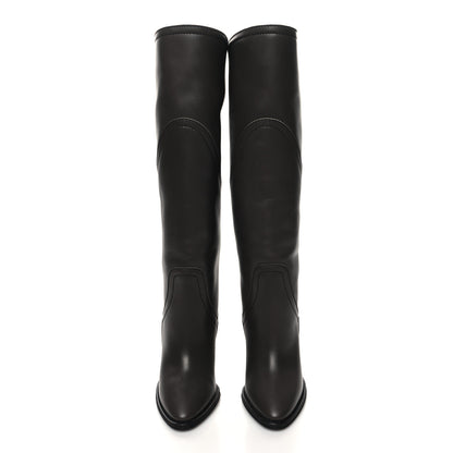 Saint Laurent Aragona Kensington 110 High Boots 39.5 Antracite 2 of 7