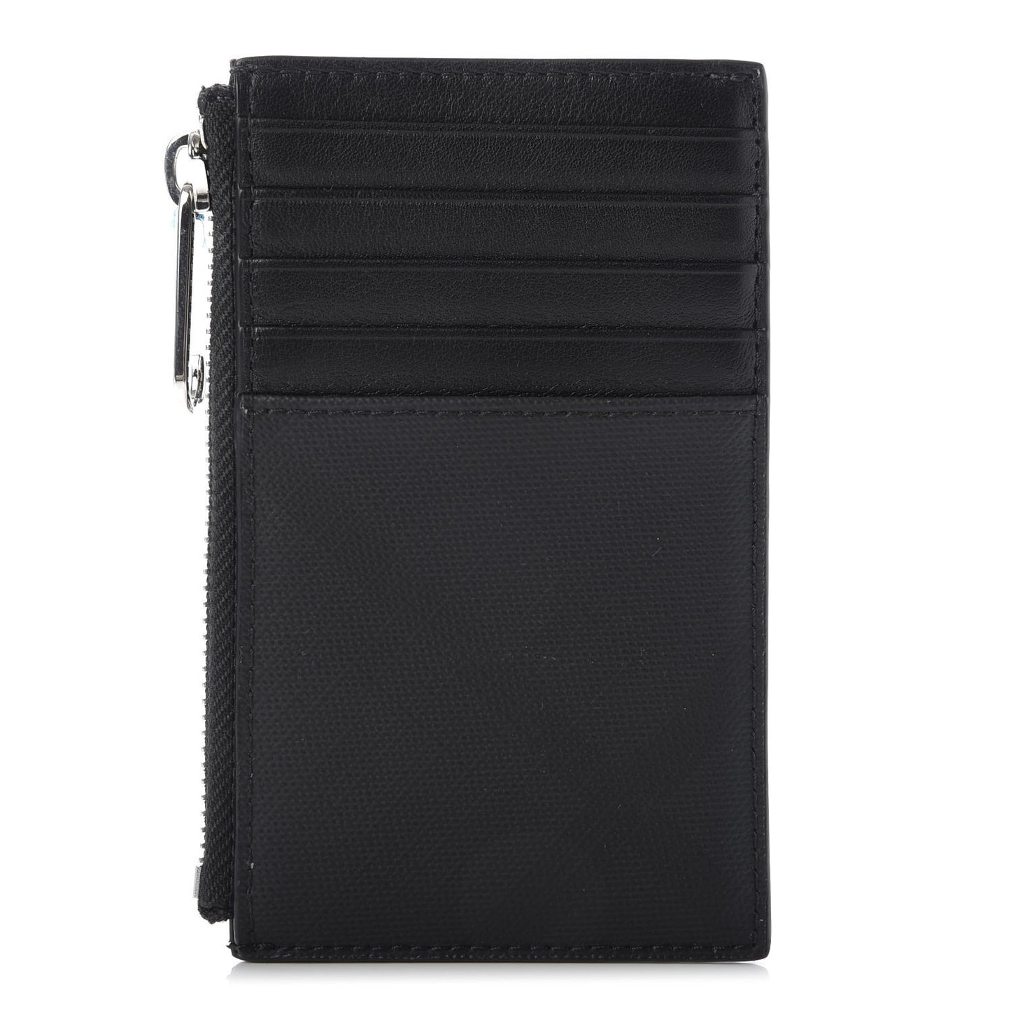London Check Alwyn Card Case Dark Charcoal