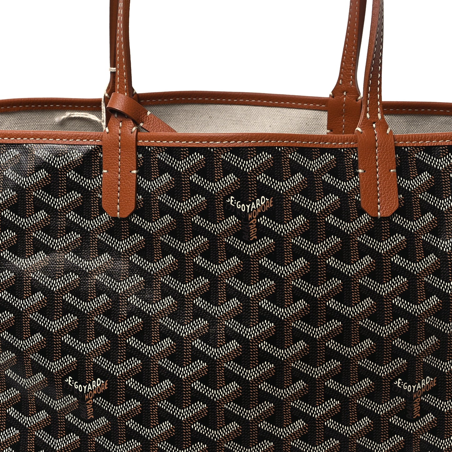 Goyardine Saint Louis PM Black Gold
