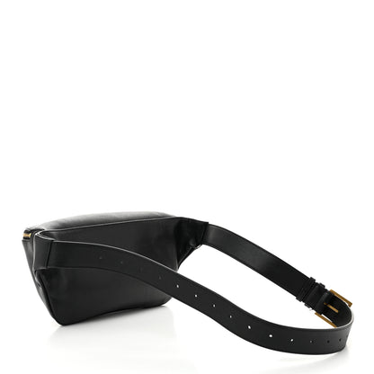 Saint Laurent Grain De Poudre Monogram Belt Bag Black 3 of 11
