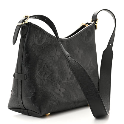 Louis Vuitton Empreinte Carryall PM Black 3 of 9