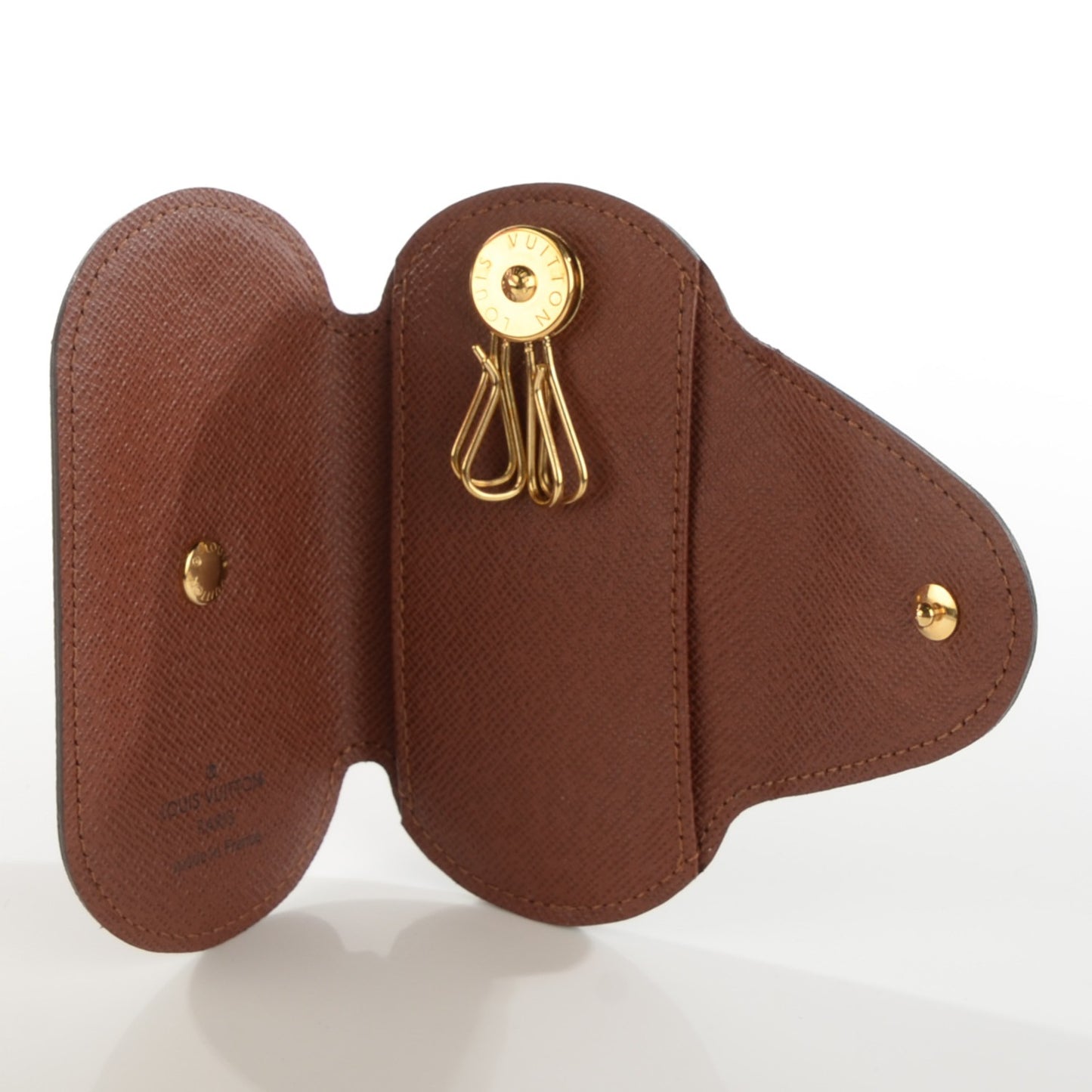 Monogram Round Key Holder PM