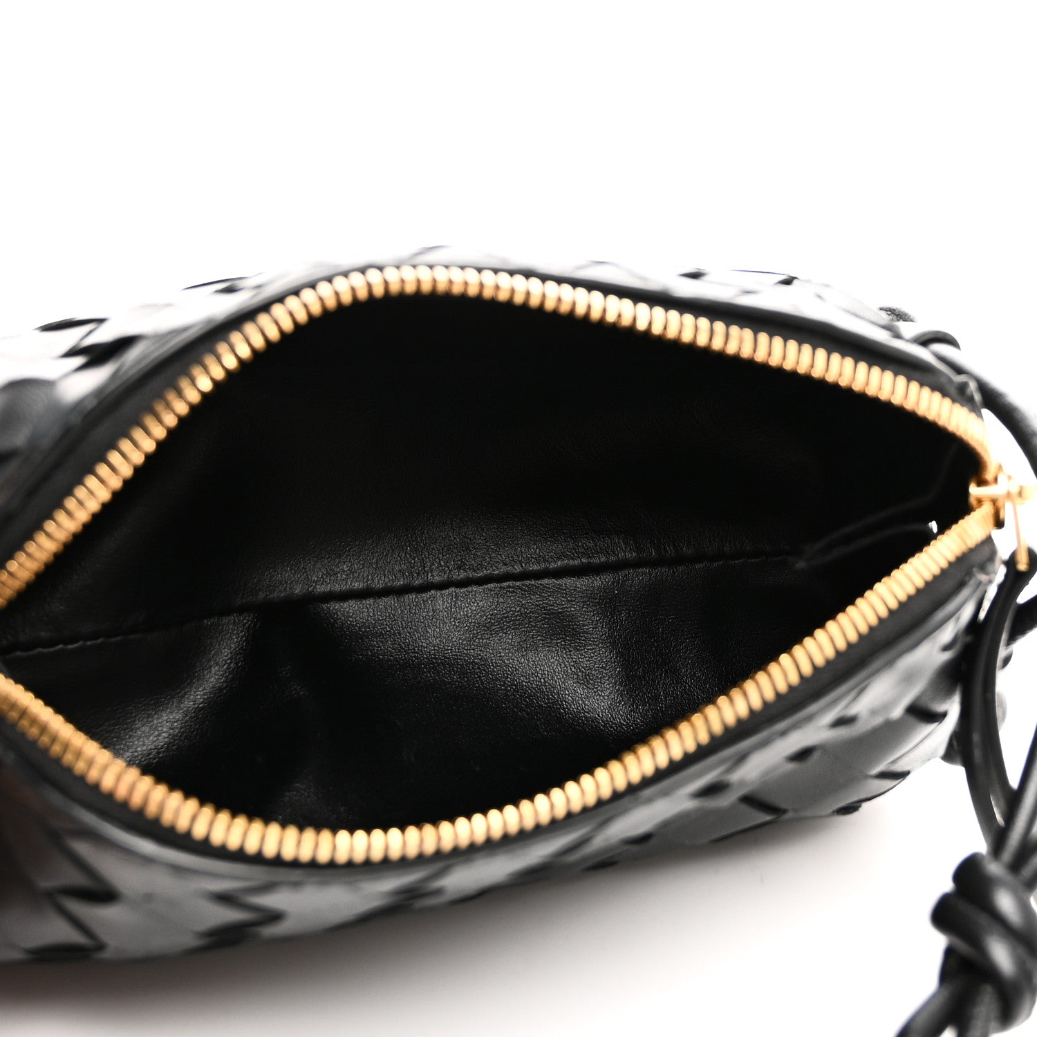 Bottega Veneta Nappa Intrecciato Concert Pouch Black 5 of 10