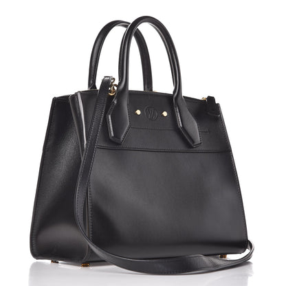 Louis Vuitton Taurillon City Steamer PM Black 4 of 9