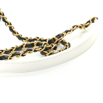 Chanel Braided Calfskin Mini My Own Frame Flap White 14 of 16