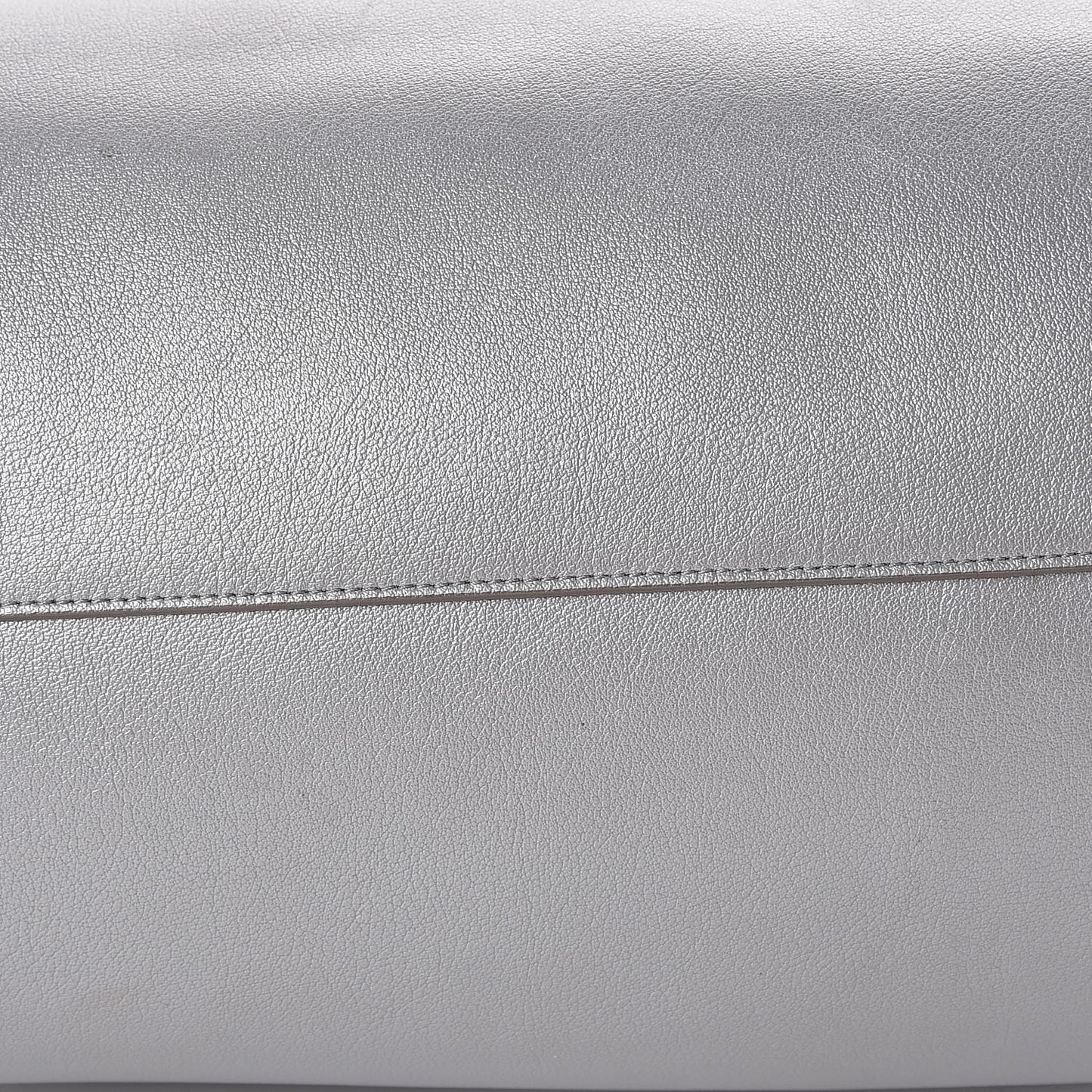 Metallic Calfskin Large Shopping Tote
