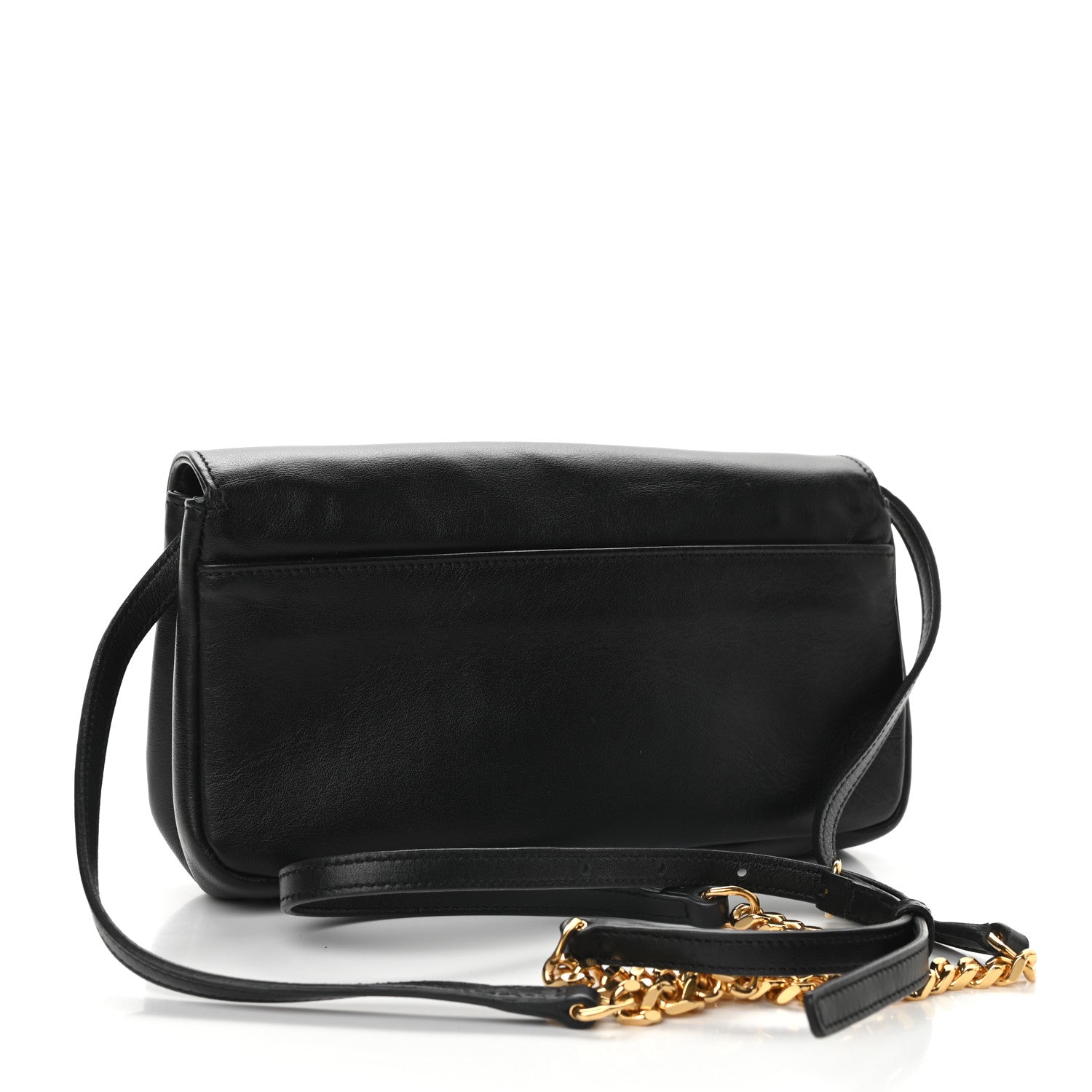 Saint Laurent Calfskin Crossbody Bag Black 3 of 11