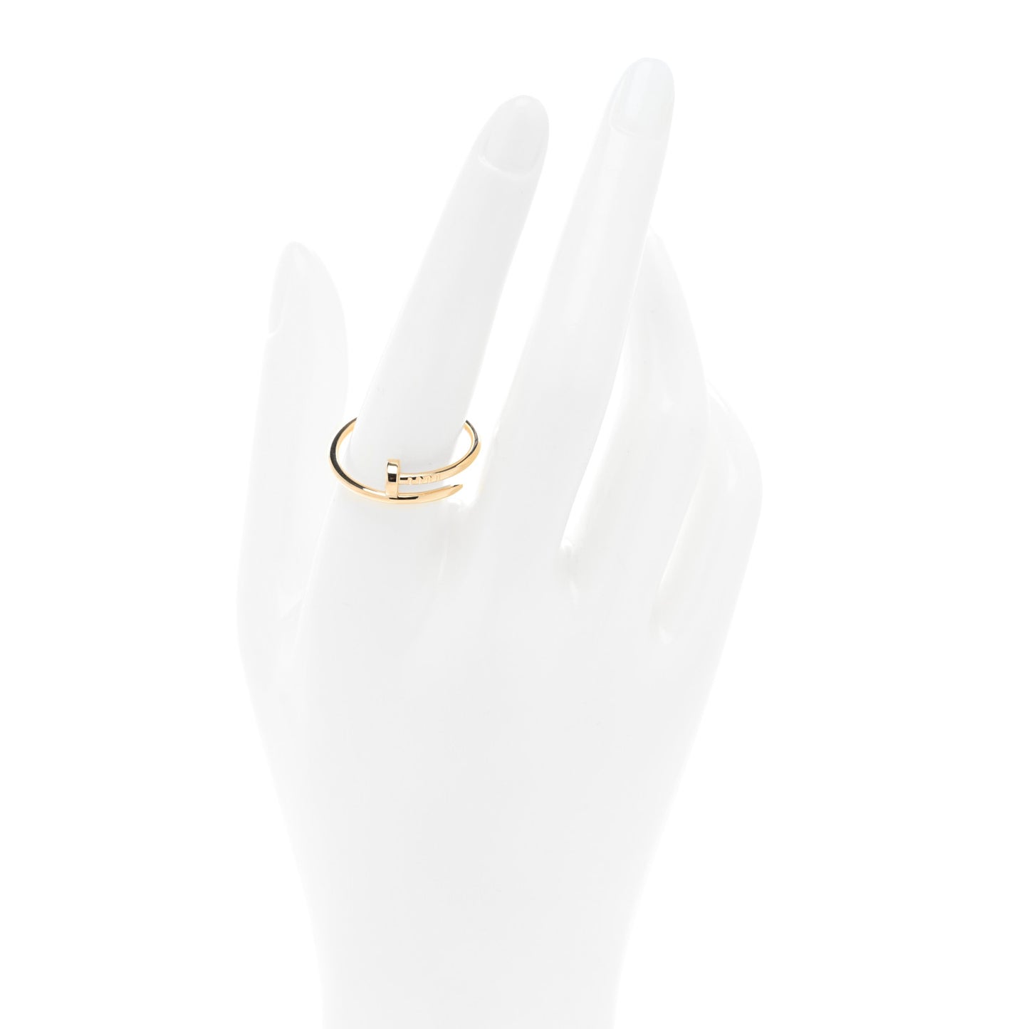 18K Yellow Gold Small Juste Un Clou Ring 62 10