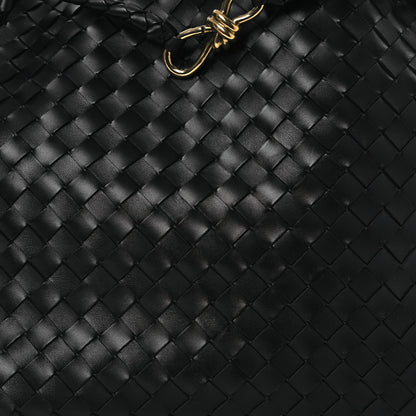 Bottega Veneta Nappa Intrecciato Large Andiamo Shoulder Bag Black 9 of 12