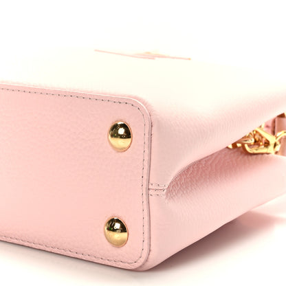 Louis Vuitton Taurillon Capucines BB Rose Jasmin 8 of 8