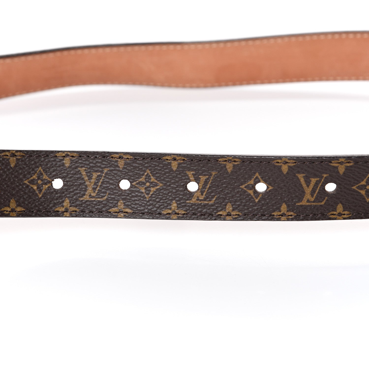 Louis Vuitton Mini Monogram 25mm LV Initiales Belt 85 34 6 of 11