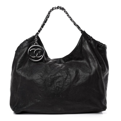 Chanel Distressed Caviar XL Coco Cabas Black 1 of 11