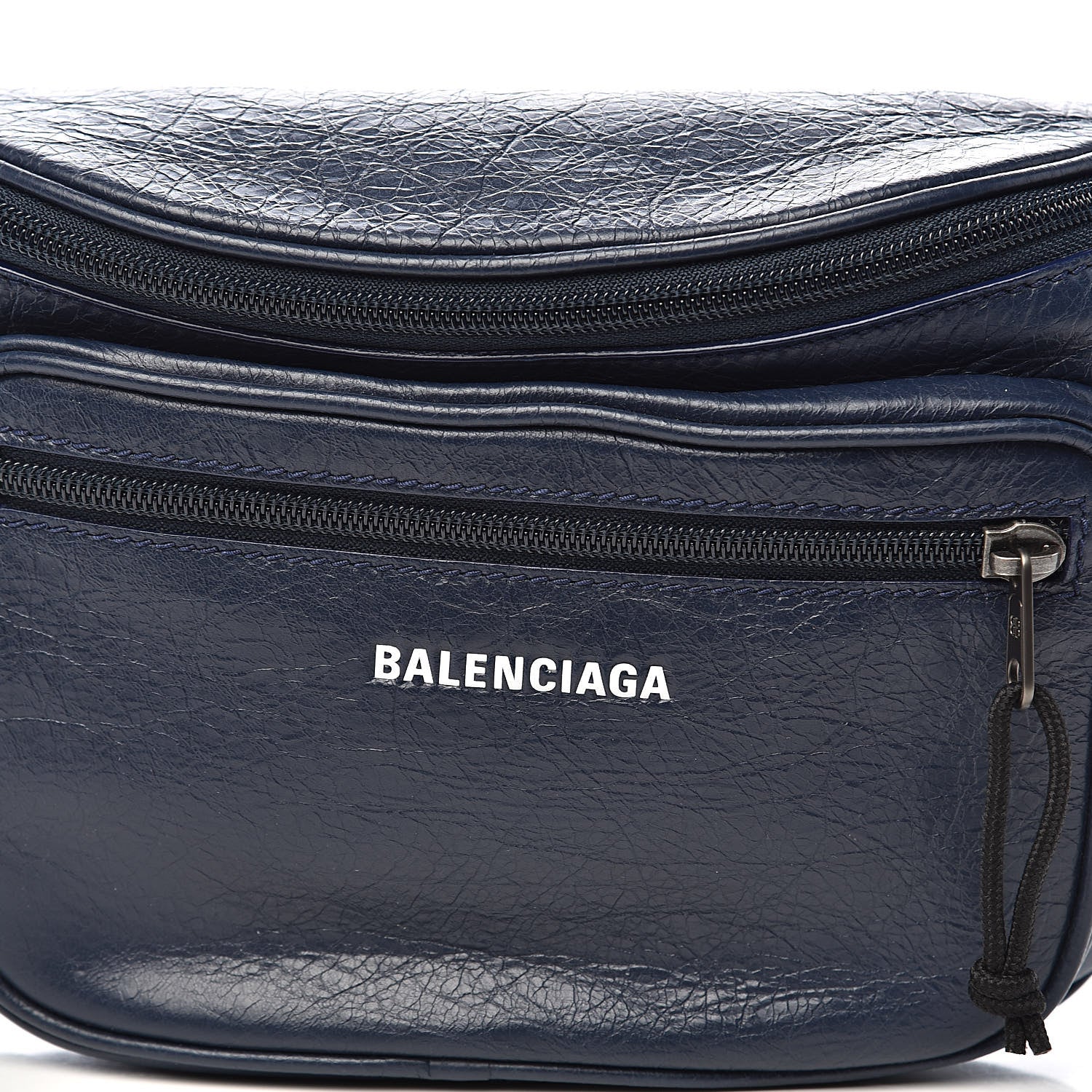 Balenciaga Agneau Arena Logo Explorer Belt Bag Bleu Roi 10 of 10