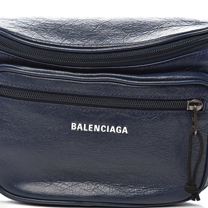 Balenciaga Agneau Arena Logo Explorer Belt Bag Bleu Roi 10 of 10