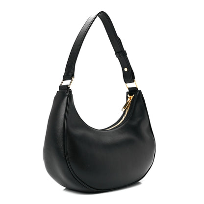Celine Smooth Calfskin Medium Strap Ava Shoulder Bag Black 3 of 11