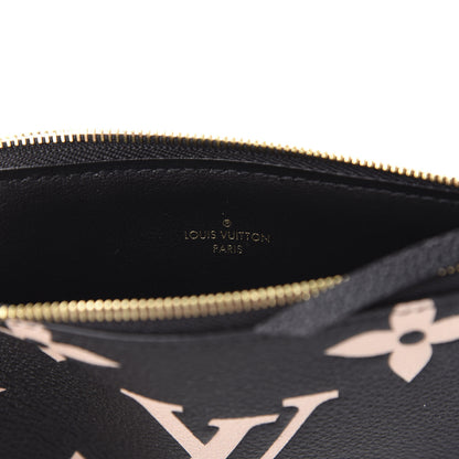 Louis Vuitton Empreinte Monogram Giant Crafty Pochette Felicie Zippered Insert Black 6 of 6