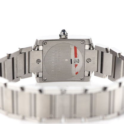 Cartier Stainless Steel 20mm Tank Francaise Quartz Watch 4 of 5