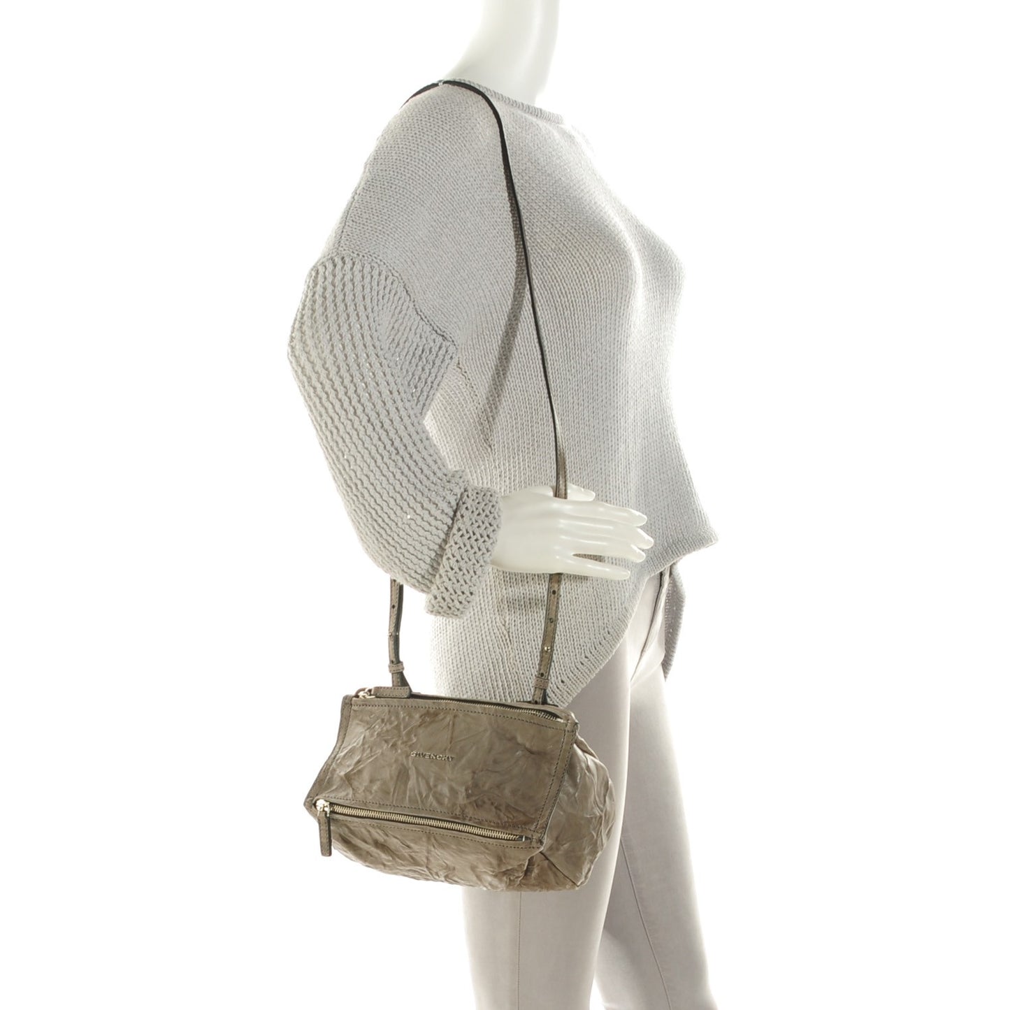 Tumbled Sheepskin Mini Pandora Grey