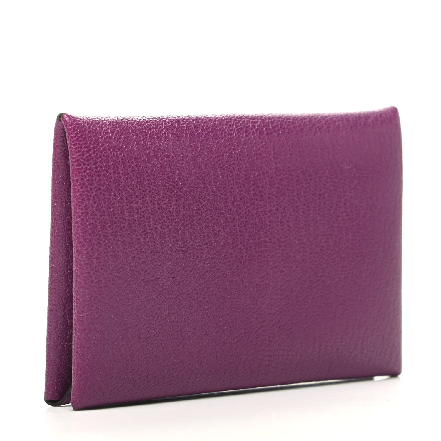 Hermes Chevre Chamkila Calvi Card Case Anemone 3 of 7