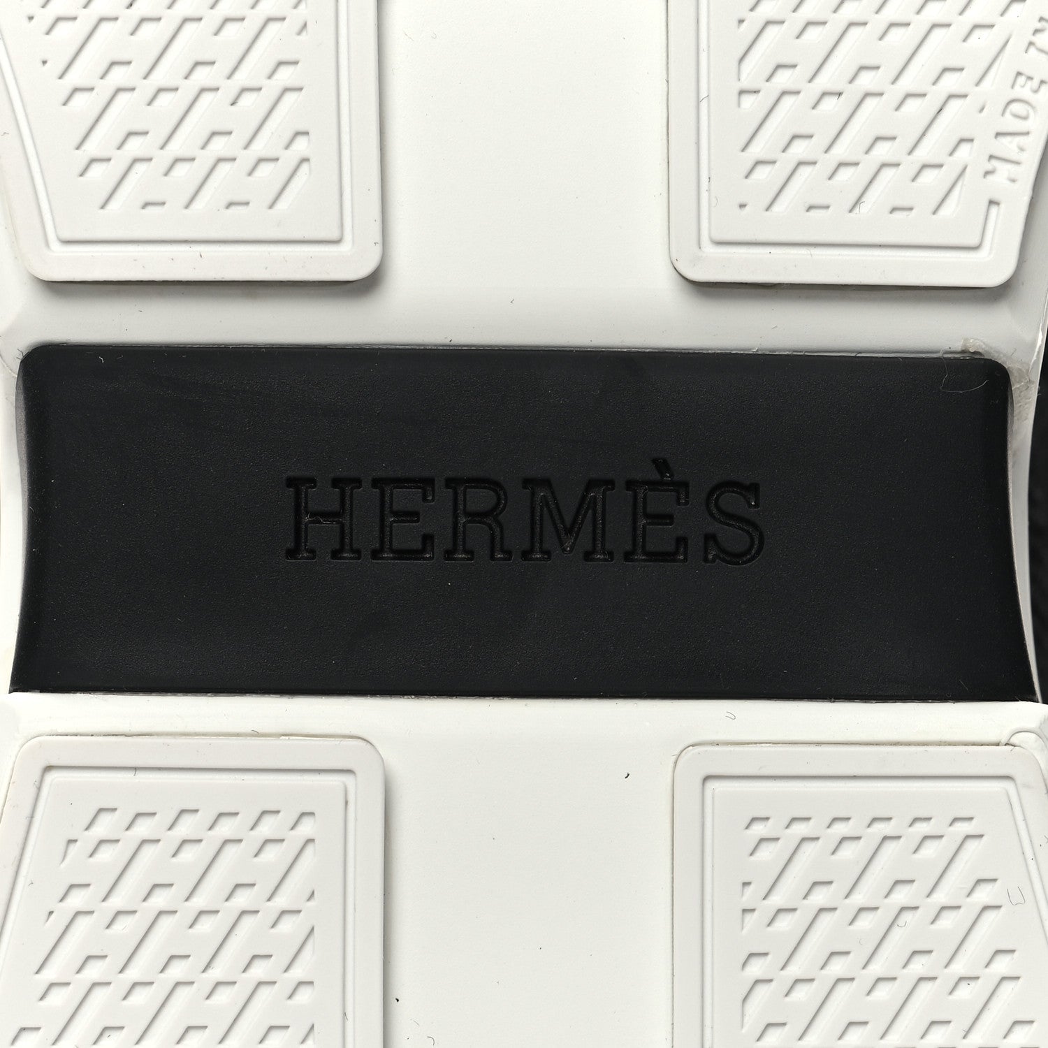 Hermes Technical Knit Suede Heros Sneakers 38 Black 7 of 8