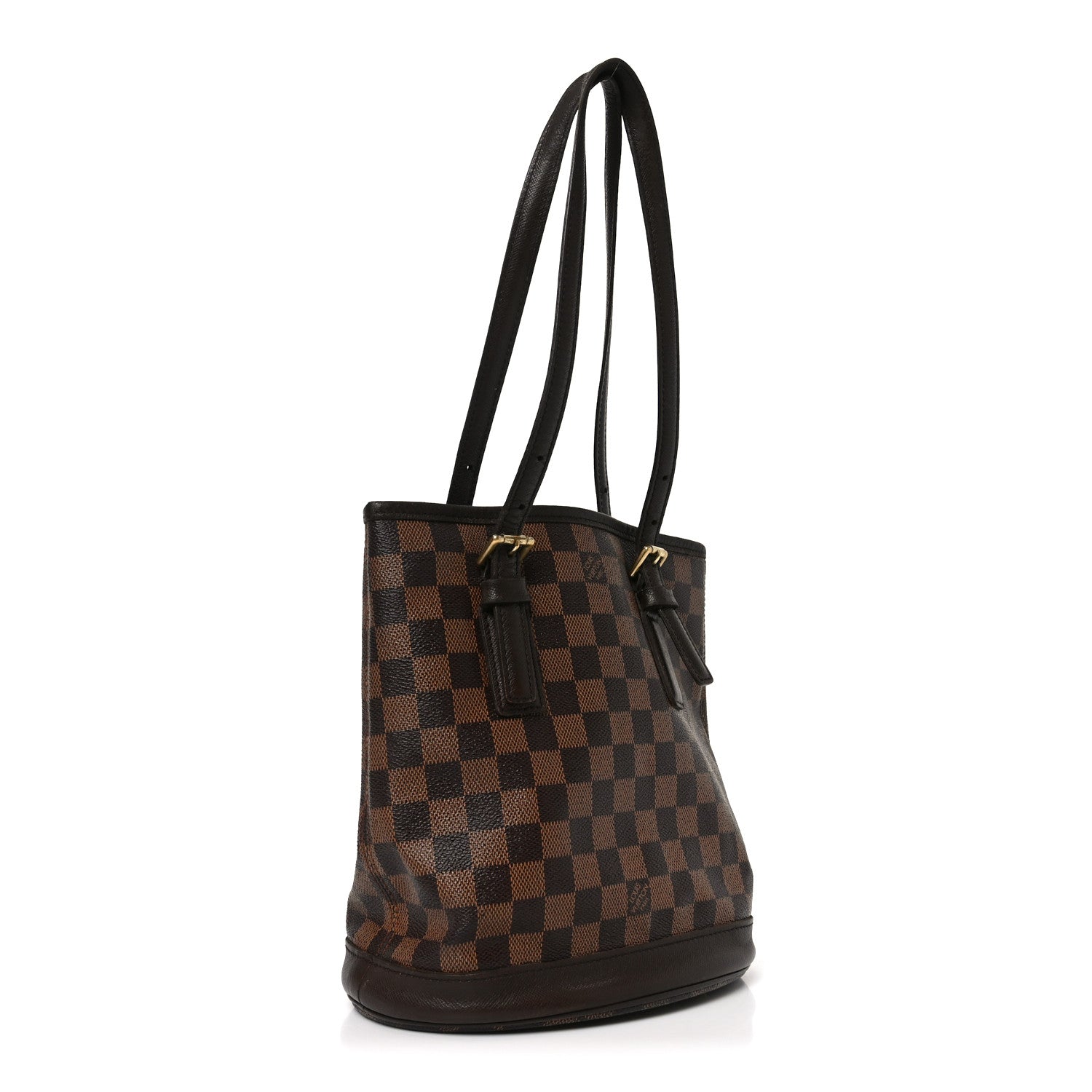 Louis Vuitton Damier Ebene Marais Bucket 23 3 of 9