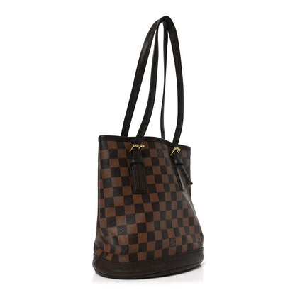 Louis Vuitton Damier Ebene Marais Bucket 23 3 of 9