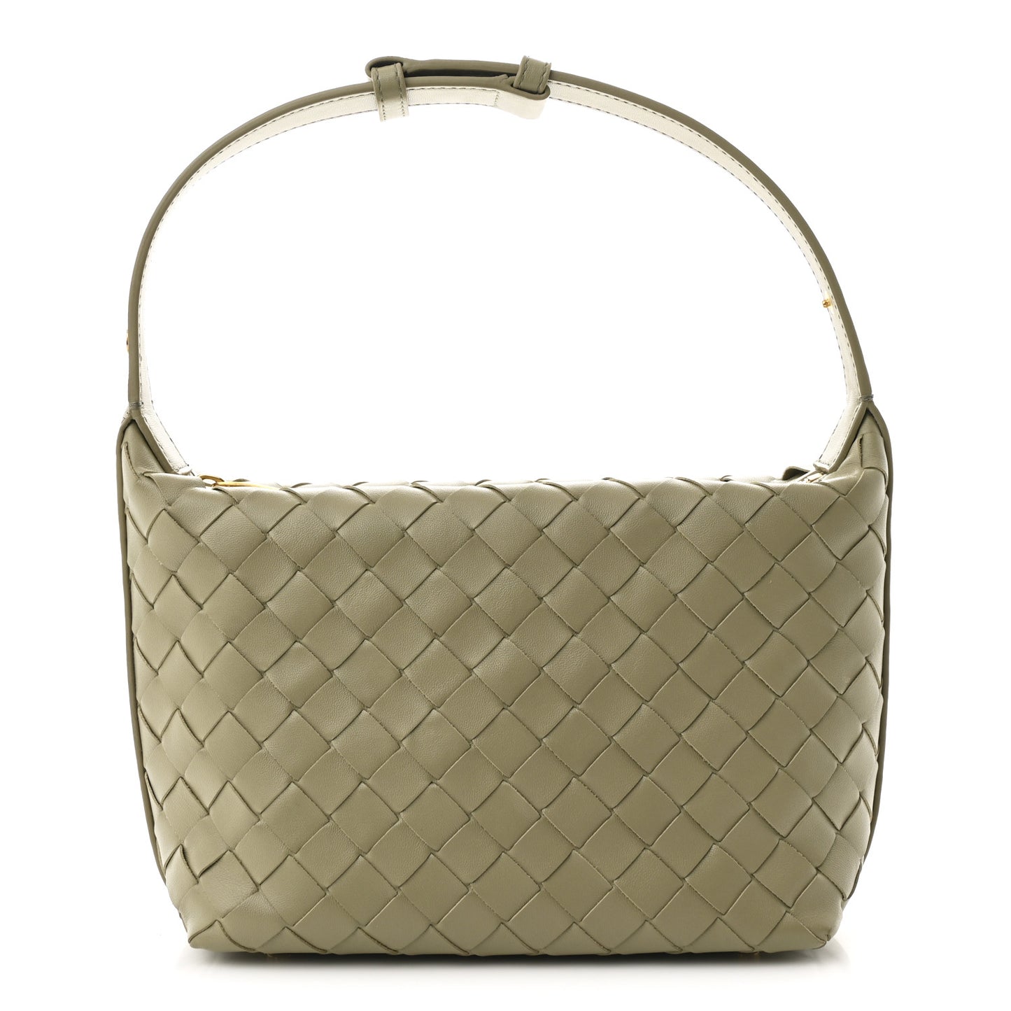 Calfskin Nappa Intrecciato Mini Wallace Travertine