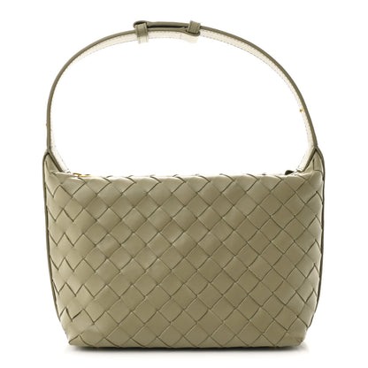 Bottega Veneta Calfskin Nappa Intrecciato Mini Wallace Travertine 1 of 9