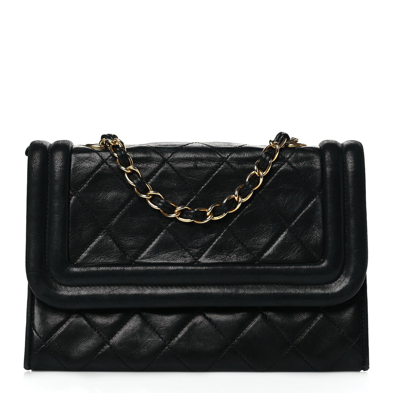 Chanel Lambskin Quilted Tassel Flap Black 1 of 13