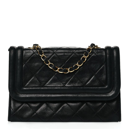 Chanel Lambskin Quilted Tassel Flap Black 1 of 13