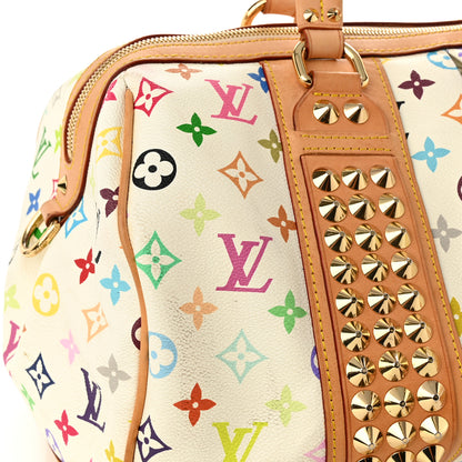 Louis Vuitton Monogram Multicolor Courtney GM White 10 of 12