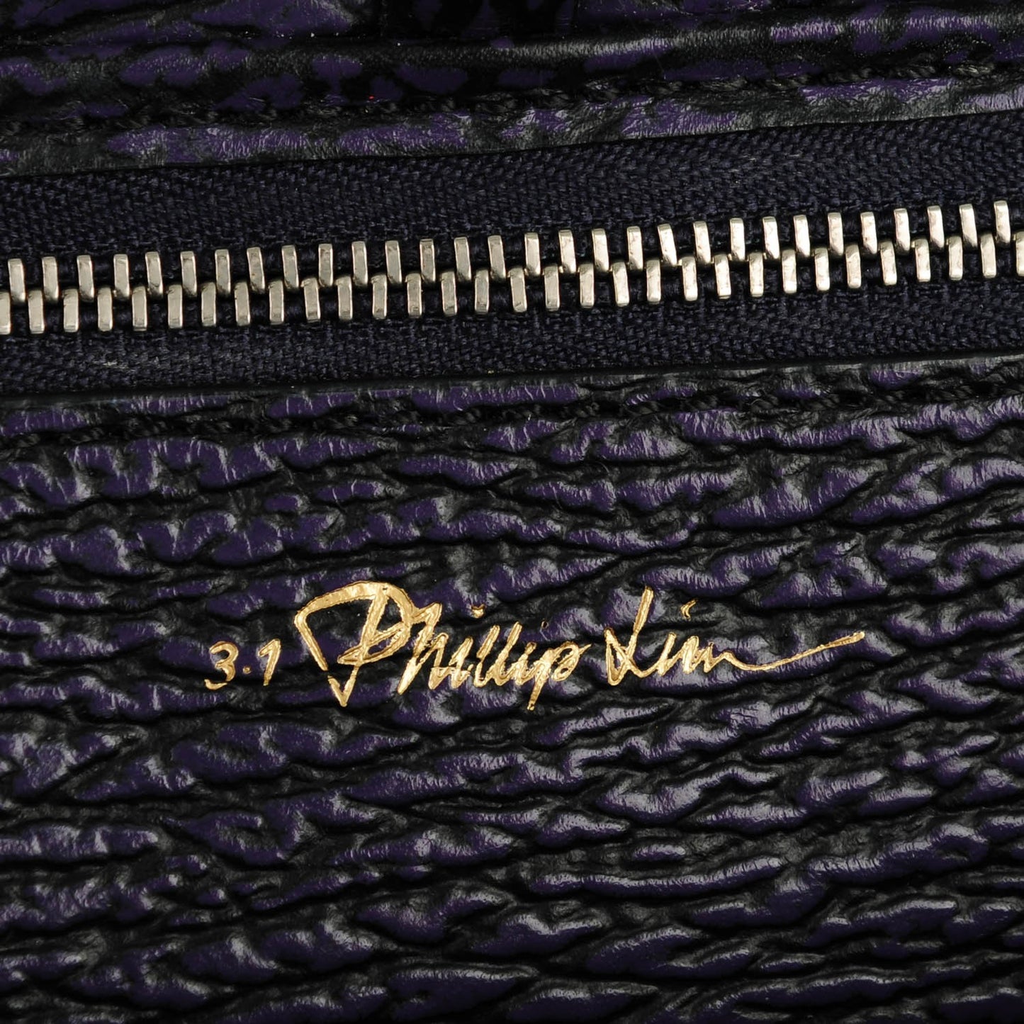 3.1 Textured Calfskin Medium Pashli Satchel African Violet