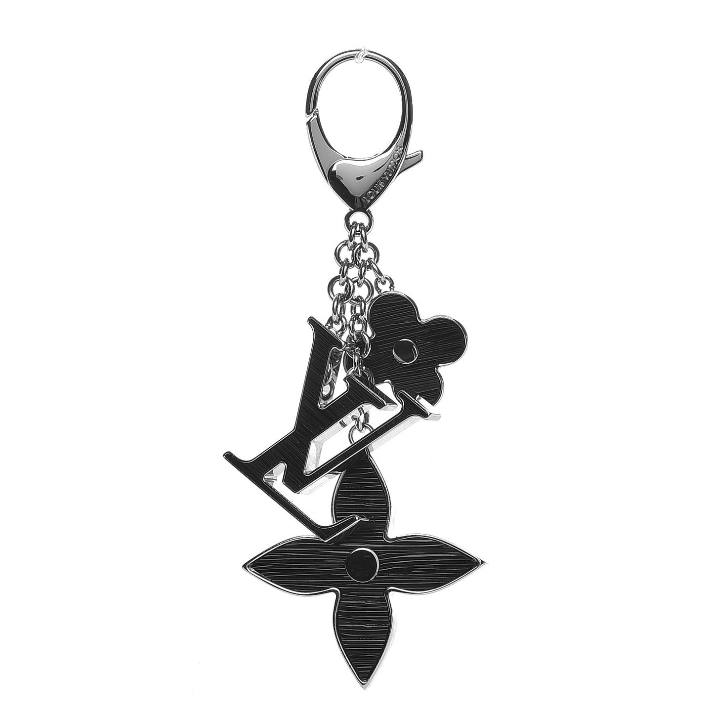 Fleur d'Epi Bag Charm Black