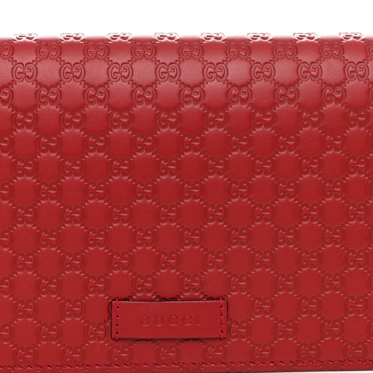 Gucci Microguccissima Crossbody Wallet Red 6 of 8