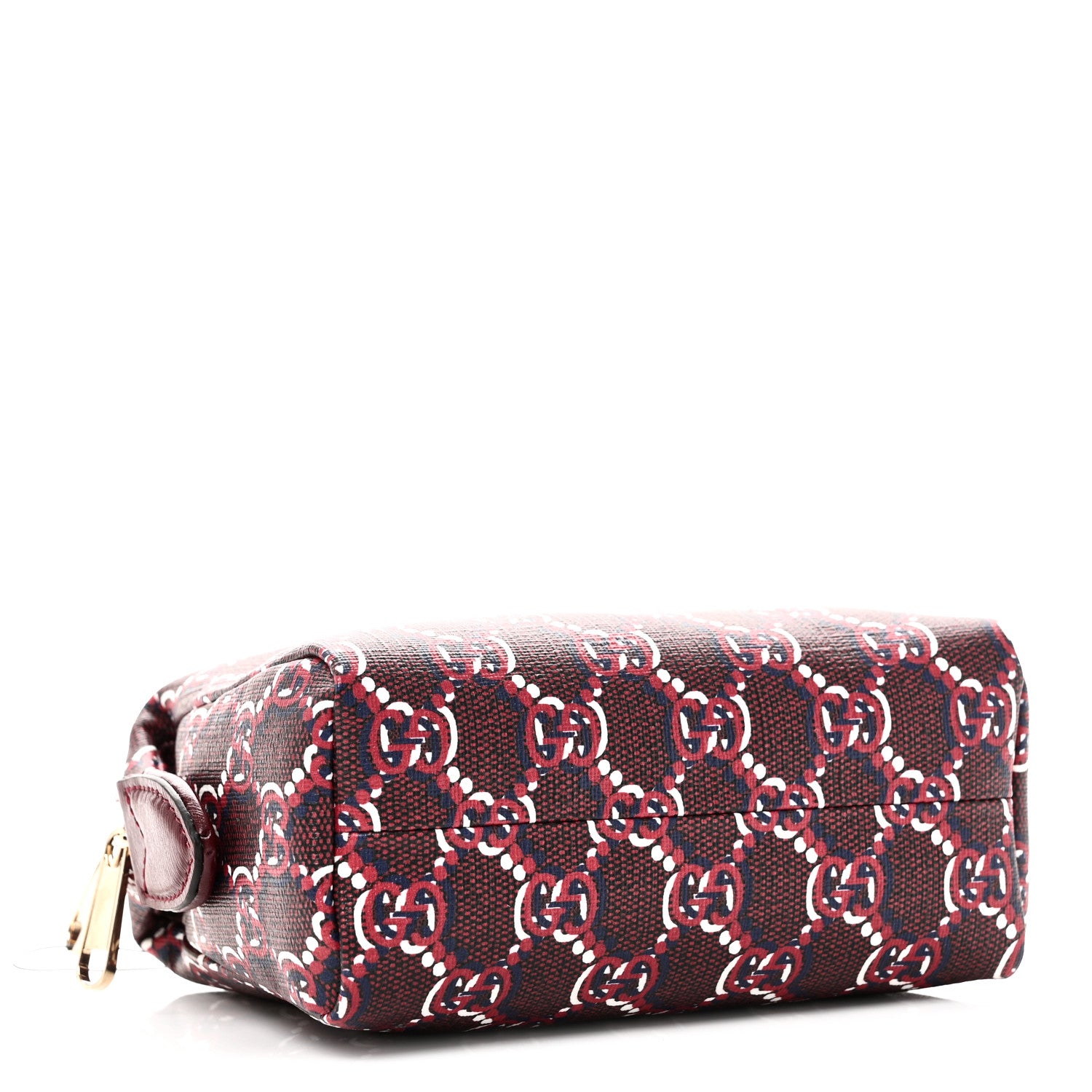 Gucci GG Supreme Shadow Toiletry Pouch Rosso Ancora Red 4 of 7