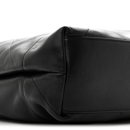 Saint Laurent Lambskin Matelasse Monogram Large Jamie 4.3 Pochon Black 9 of 12
