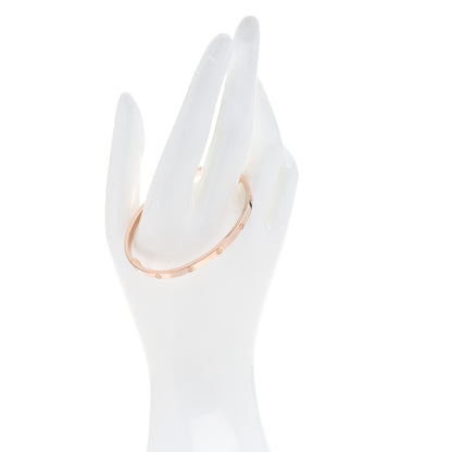 Cartier 18K Pink Gold Small LOVE Bracelet 17 2 of 5