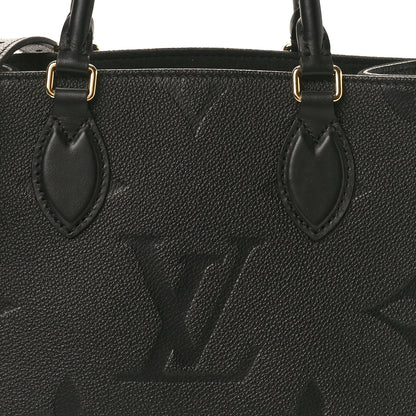 Louis Vuitton Empreinte Monogram Giant Onthego PM Black 7 of 9