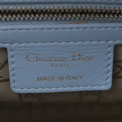 Christian Dior Lambskin Cannage Medium Lady Dior Light Blue 6 of 12